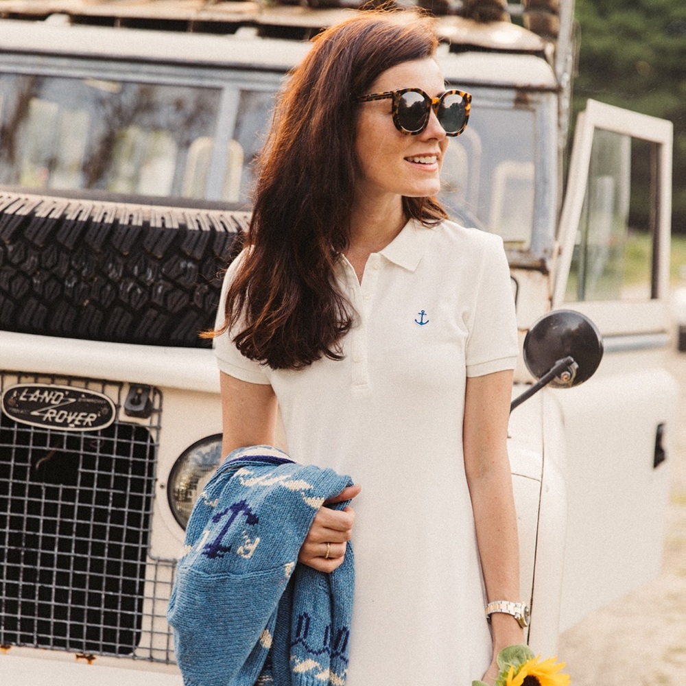 Kiel James Patrick Anchor Polo Dress